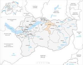 Karte von Meiringen