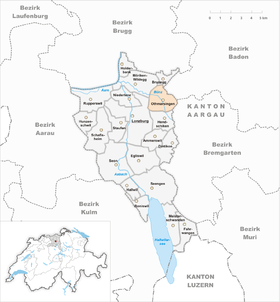 Karte von Othmarsingen