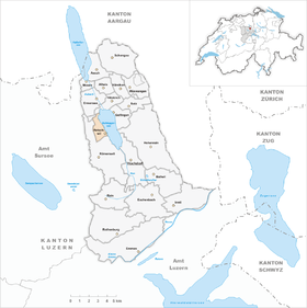 Karte von Retschwil
