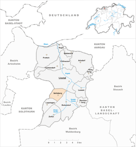 Karte von Seltisberg