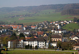 Dorfzentrum von Lengnau