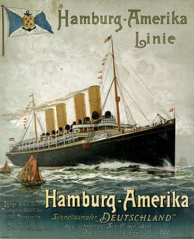 Plakat mit der Deutschland