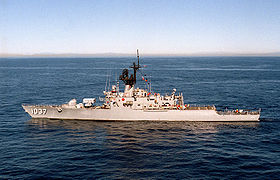 USS Bronstein (FF-1037) vor Kalifornien