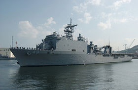 USS Harpers Ferry 2002 in Sasebo, Japan