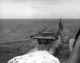 USS Monterey 1951 im Golf von Mexiko