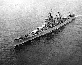 USS Quincy (CA-71) im Pazifik 1952-54