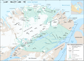 Quttinirpaaq National Park map-fr.png