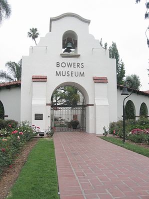 Aussenansicht des  Bowers Museum in Santa Ana
