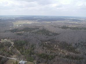Luftaufnahme des Oliver Townships