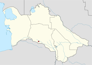 Lage in Turkmenistan