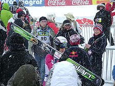 Wolodymyr Boschtschuk am 27. Januar 2008 in Zakopane