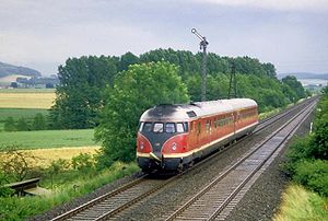 DB 613 607 (ex VT 08 507) 1984 in Schachtenbeck