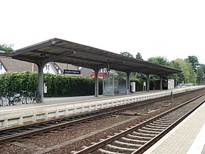 Die Bahnsteige des Bahnhofs Salzgitter-Ringelheim