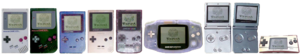 Verschiedene Game Boy-Modelle