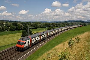 IC2000 Zürich - Luzern Steuerwagen voraus