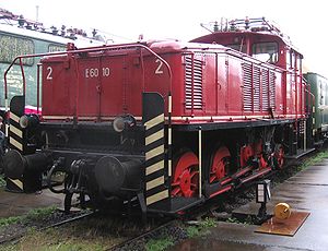 DRG E 60 10 (Bj. 1932), abgestellt im DB-Museum in Koblenz