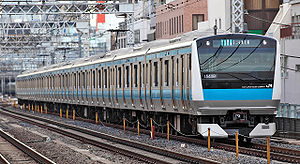 Zug der Keihin-Tōhoku-Linie