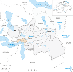 Karte von Ingenbohl
