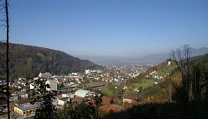 Blick von der Göfiser Straße