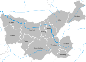 Municipalities in HSK.svg