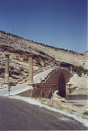 Chabinas-Brücke(Cendere-Brücke)(Septimius-Severus-Brücke)
