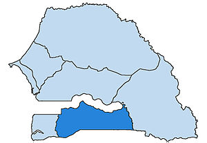 Karte Bistum Kolda