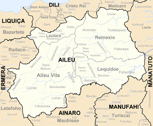 Der Suco Bandudato liegt im Südosten des Subdistrikts Aileu.