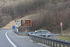 Tunnel Schwarzer Berg