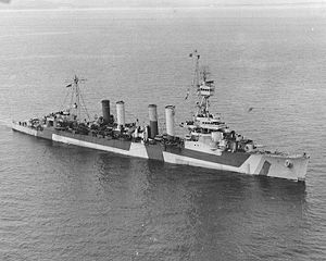 USS Detroit (CL-8) 1944