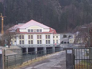 Saalachkraftwerk in Kirchberg