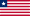 Die Nationalflagge Liberias