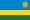 Die Flagge Ruandas