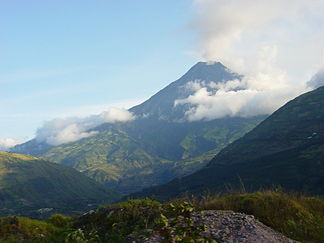 Der Tungurahua am 28. November 2004