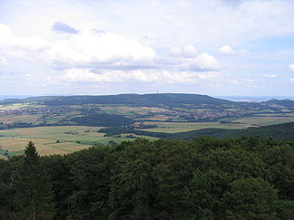 Hoher Habichtswald von Nordwesten (Großer Bärenberg)