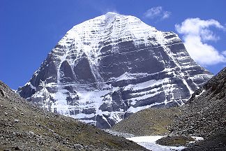 Die Nordseite des Kailash.