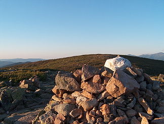 Gipfel des Mount Guyot