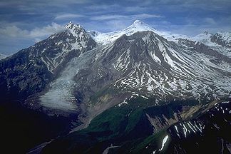Mount Spurr in den Tordrillo Mountains