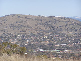 Mount Taylor, von Red Hill aus gesehen