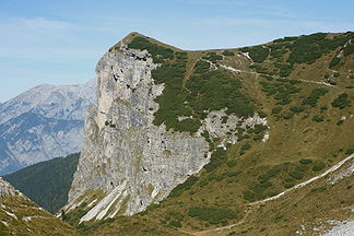 Die Schneiderspitze von Südwesten