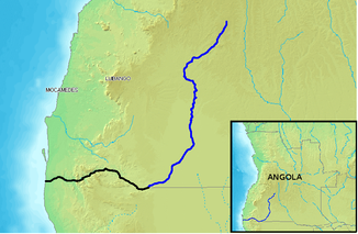 Karte des Kunene