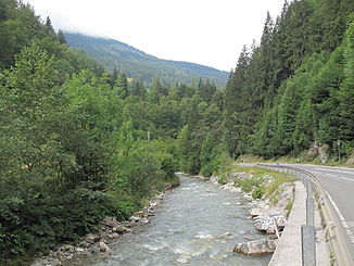 Fritzbach zwischen Hüttau und Niederfritz