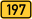 Bundesstraße 197 number.svg