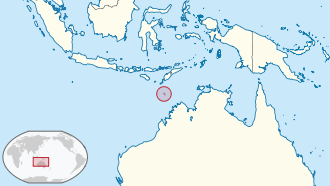 Ashmore and Cartier Islands in its region.svg