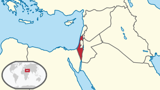 Israel in its region (pre 1967 territory).svg