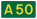 UK road A50.svg