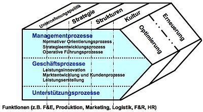 Die wichtigsten Prozesskategorien des neuen St. Galler Management-Modells