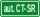 Italian traffic signs - Autostrada CT-SR.svg