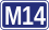 Tabliczka M14.svg