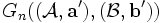 G_n((\mathcal{A},\mathbf{a'}),(\mathcal{B},\mathbf{b'}))