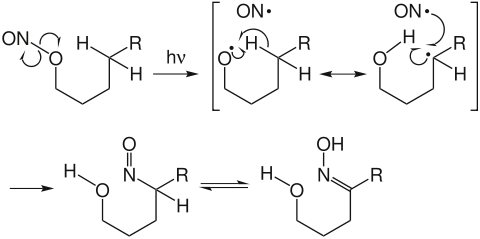 Mechanismus der Barton-Reaktion